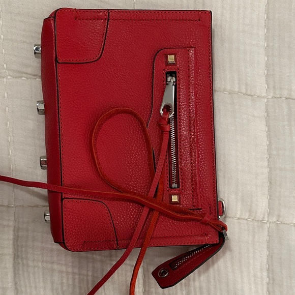 Rebecca Minkoff Vibrant Red Crossbody Bag (like new) - Picture 5 of 14